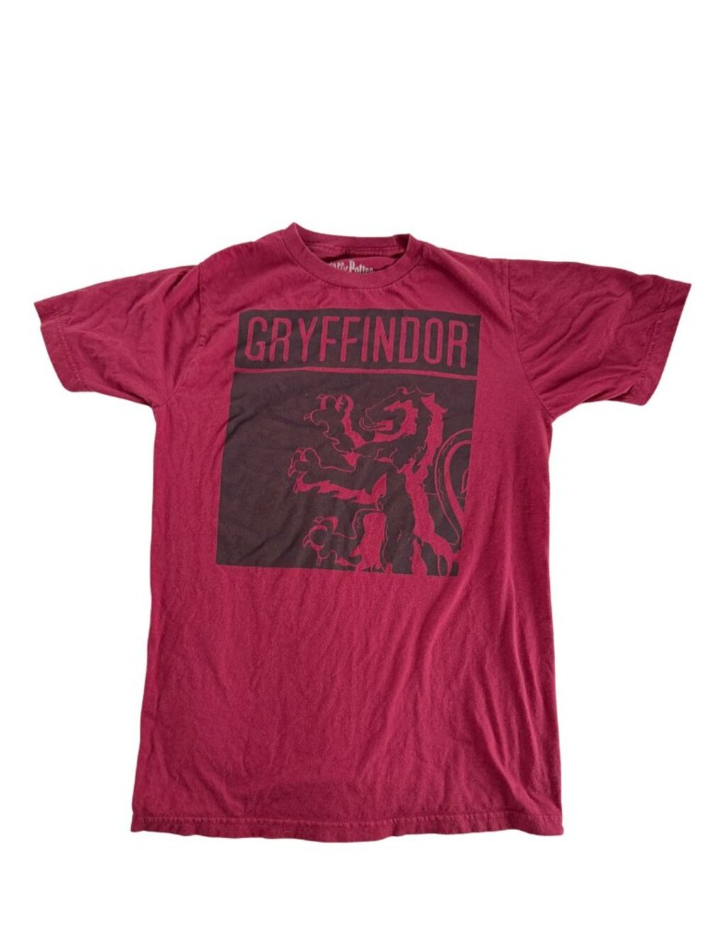 Harry Potter Gryffindor T-Shirt Loot Crate Exclusive Maroon Graphic Tee Size S